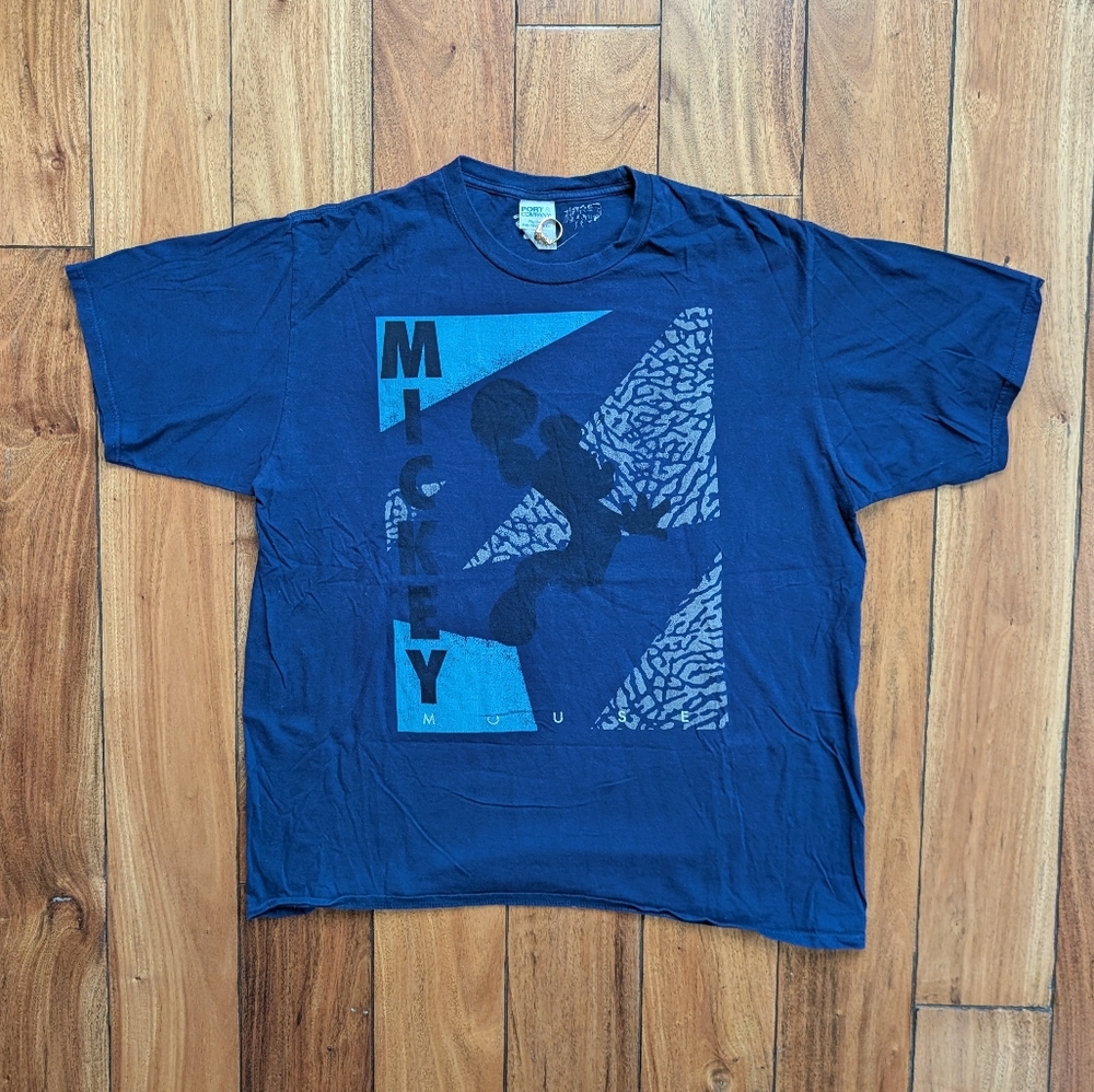 Mickey Mouse Jordan Parody T-shirt (XL)